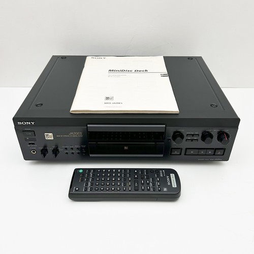 Sony mds ja20es minidisc deck - mds-ja20es,