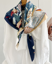 Sciarpa seta 100% twill