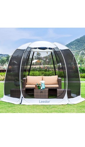 Pop schermo casa tenda - up,