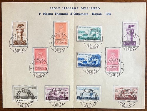 Isole italiane dell egeo i - italiane, "i^