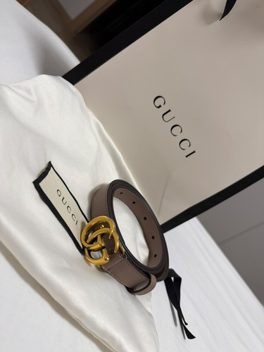 Cintura gucci marmont pelle - in,