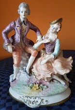 PORCELLANA CAPODIMONTE COPPIA