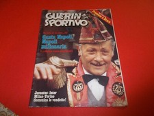 GUERIN SPORTIVO  50 1975 GIANNI BRERA GIANNI RIVERA FILM CAMPIONATO LIEDHOLM