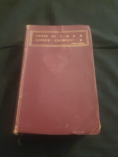 Prose giosue carducci - giosue,