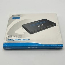 ESYNiC ESY195 Splitter HDMI 1x4 – 4K UHD 3D – Divisore HDMI 4 Vie 1 Ingresso 4