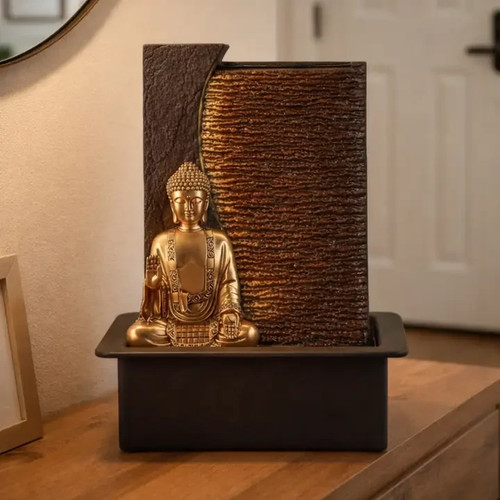 Fontana parete buddha jati - buddha,