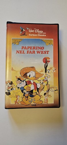 Cassetta vhs walt - cassetta,