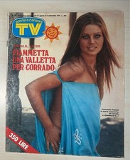 TV SORRISI E CANZONI 1978 N.35, AMANDA LEAR, PATTY PRAVO, LOREDANA BERTÈ
