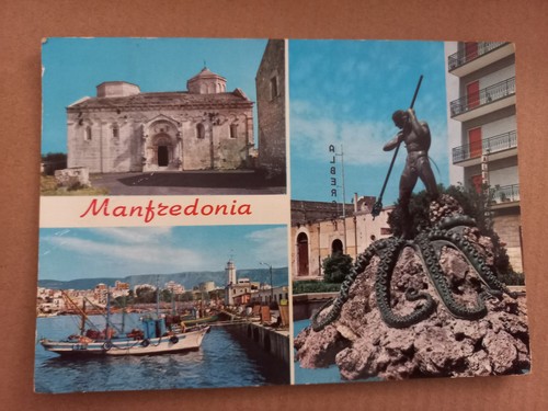 Cartolina manfredonia gargano - cartolina,