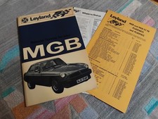 MGB Special Tuning Libretto