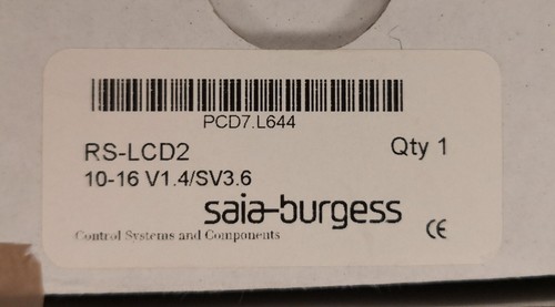 Pcd7 l644 saia - pcd7.l644,