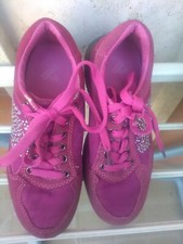 lotto 293-70b scarpe ginnastica bimba bambina fucsia n.30