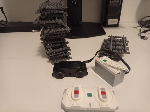Motore lego con rotaie incluse - rotaie,