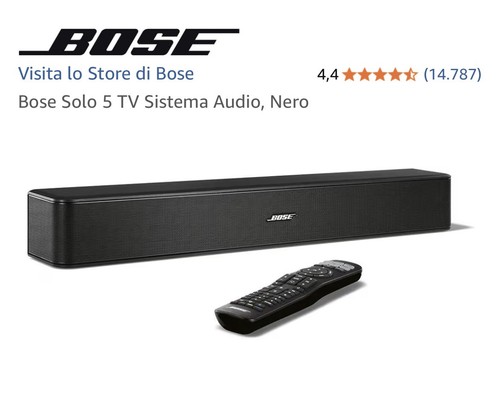 Bose solo sound - bose, system
