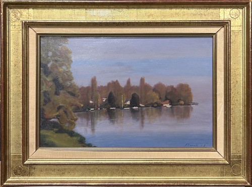 Landscape riverside forest - riverside,