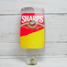 Sharps Miller Rubinetto Birra Manico Fusto Acrilico Trasparente Doppio Lato Logo