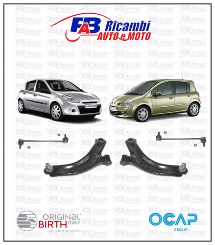 Kit bracci sospensione - kit, +
