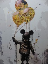 Death nyc gerahmt - "gerahmt", litografia
