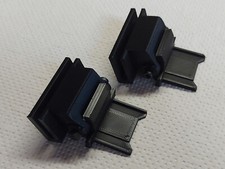 2x DENON DP 45 F DP-45F DP-45 F - GIRADISCHI CERNIERE CERNIERA COPERCHIO CAPPA