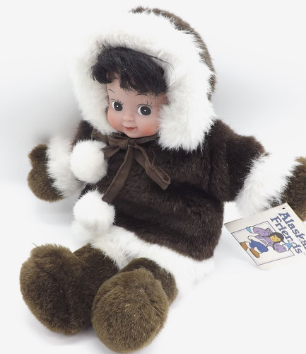 Bambola eskimo alaskan friends - bambola,