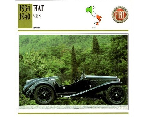 Fiat 508 balilla sport 1934 - s,