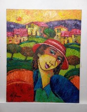 QUADRO DIPINTO PAESAGGIO