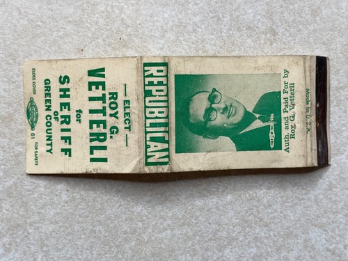 Af551 matchbook cover elect - af551,