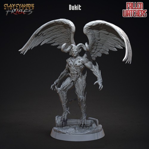 Demonio guerriero cornuto - demonio,