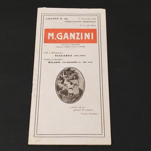 Rivista con listino del
