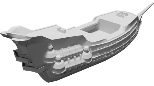 Guscio modello nave olandese - nave,