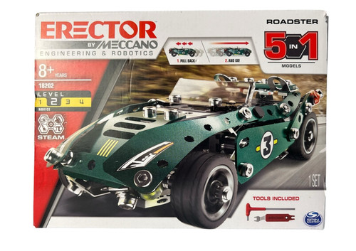 Meccano erector 5in1 roadster - erector,