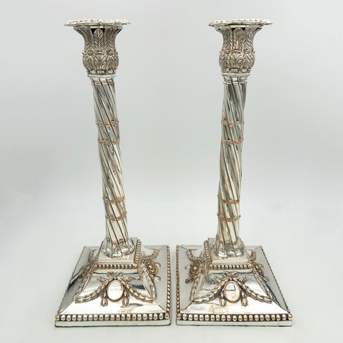 Coppia candelabri george iii - candelabri,