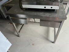 Tavolo in acciaio inox professionale - Ideale per laboratori, cucine industriali