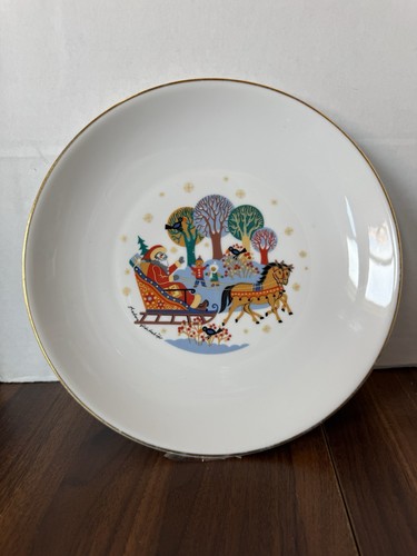 Piatto babbo natale - piatto,