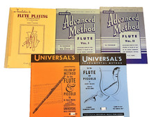 5 Flute Piccolo Music Books