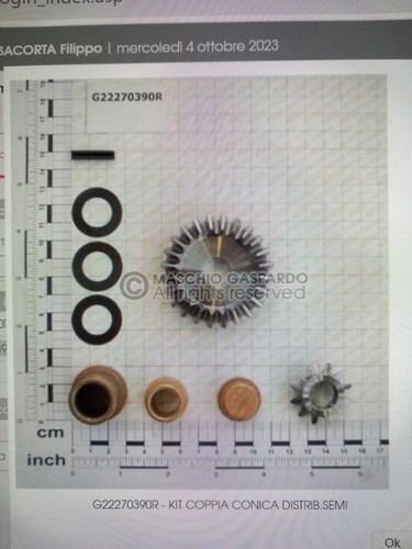 Kit coppia conica - kit,
