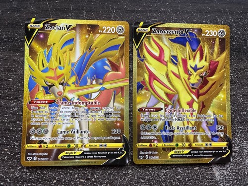 Zacian zamazenta gold - zacian,