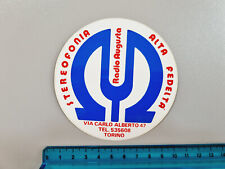 ADESIVO RADIO AUGUSTA TORINO