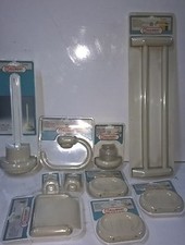 SET ACCESSORI DA BAGNO ALLIBERT - IN PLASTICA -  COLORE BIANCA