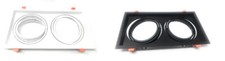 Incasso doppio faretto AR111