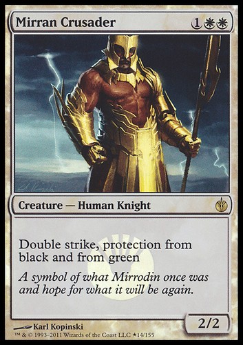 Mtg mirran crusader - mirran,