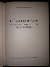 LIbro Giuridico, Il Matrimonio e il Regime Patrimoniale della Famiglia