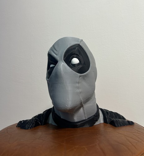 Busto deadpool marvel dc - busto, 3d