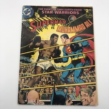 1978 Superman Vs Muhammad Ali DC Comics C-56 Edizione Tesoro Oversize