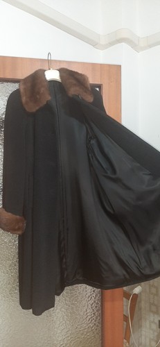 Cappotto donna con pelliccia - cappotto,
