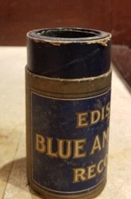 Edison Blue amberol cylinder