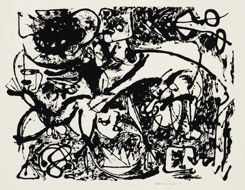 Jackson pollock numero da - pollock:,