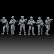 Modellino kit 6 figurine scala