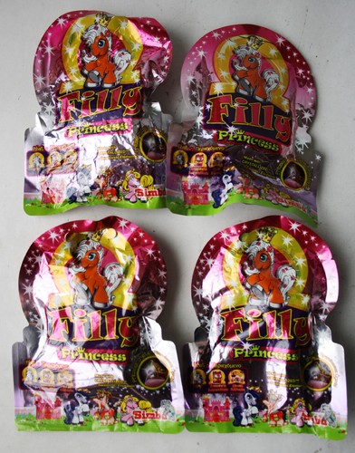 Filly princess little pony - 4x,