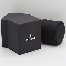 Hublot Scatola Vuota per Orologio Nera Custodia da Viaggio Conservazione Gioi...